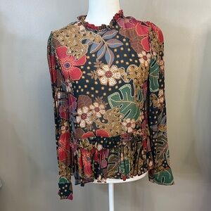 FARM Rio Multicolor Floral Blouse
